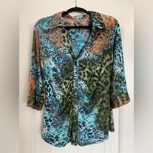 Mesmerize Size XL 3/4 sleeve blouse